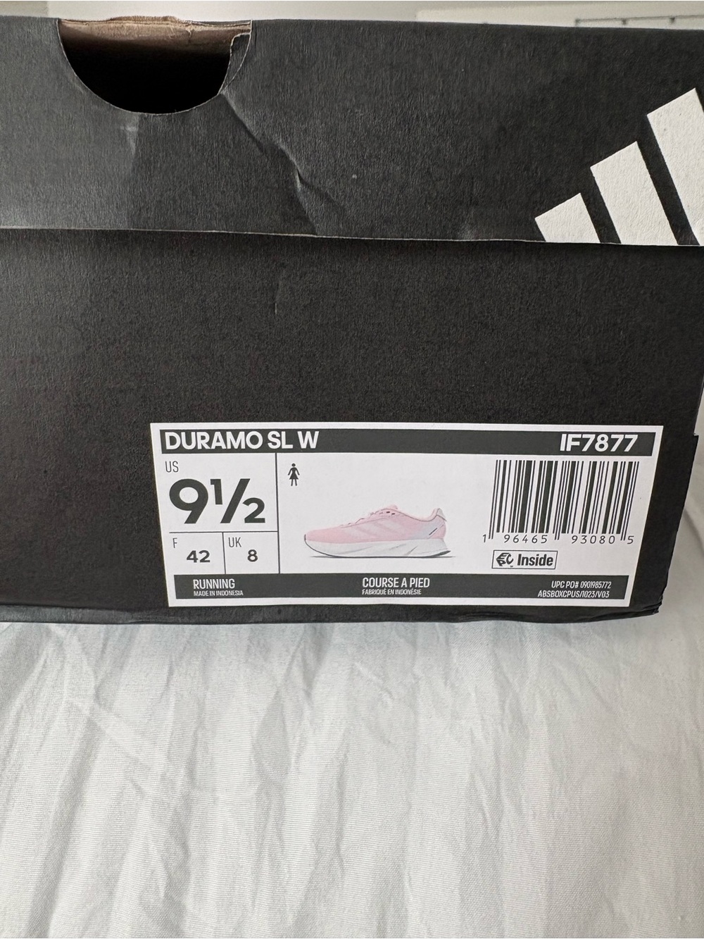 adidas Duramo SL W Pink Running Sneakers